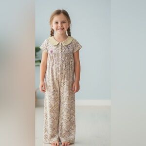 Vintage 1990s Floral “Jumpers” Jumpsuit – Size 7